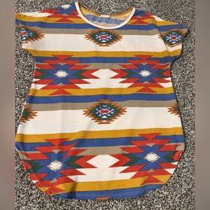 Western aztec shirt